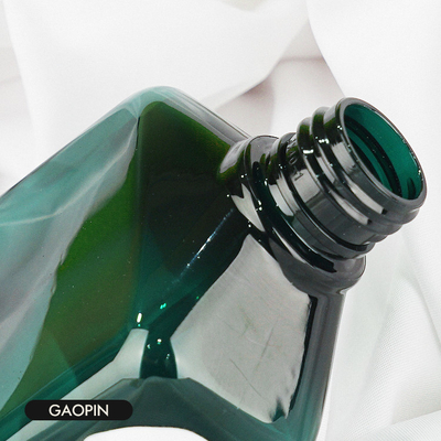 400ml PCRのトナーの容器を包む贅沢なシャンプーおよびコンディショナーのびん透明なペット シャワーのゲル