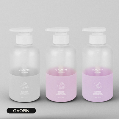 400mlペット プラスチックびんの注文のSkincare包装ボディ洗浄ローション ポンプびん