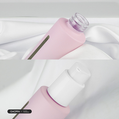 SGSのポンプ ディスペンサー120mlが付いているプラスチック ローションのびんは曇らした