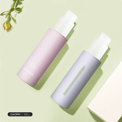 SGSのポンプ ディスペンサー120mlが付いているプラスチック ローションのびんは曇らした