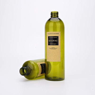 PETGの緑の化粧品のプラスチックびんのクリームの瓶50g 100ml 120ml 150ml 200ml
