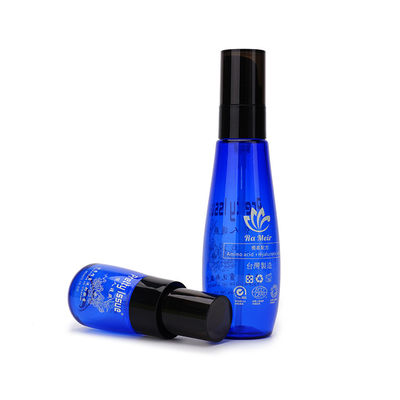 30ml 120mlペット プラスチック ローションのびんを包む青い容器のスキン ケアおよび美