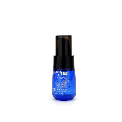 再生利用できる空のプラスチックSkincareポンプびん30ml 120ml青い色