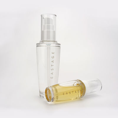 30ml 120mlのプラスチック ローションのびんの高い透明物の再生利用できる化粧品の包装