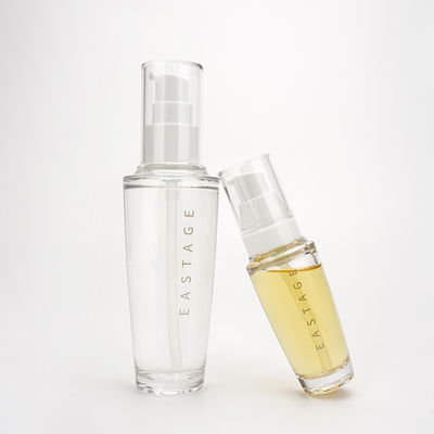 30ml 120mlのプラスチック ローションのびんの高い透明物の再生利用できる化粧品の包装