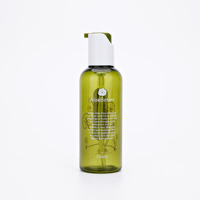 SGSのスピン・ロックのプラスチック ローションのびん50ml 100mlの化粧品のクリーム色の瓶
