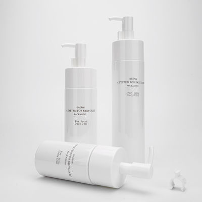 白いボディ ミルクのプラスチック ローションのびん100ml 150ml 200ml 29.4g