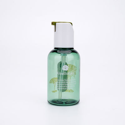 保湿のプラスチック化粧品の包装50ml回転式ポンプSkincareのクリームの瓶