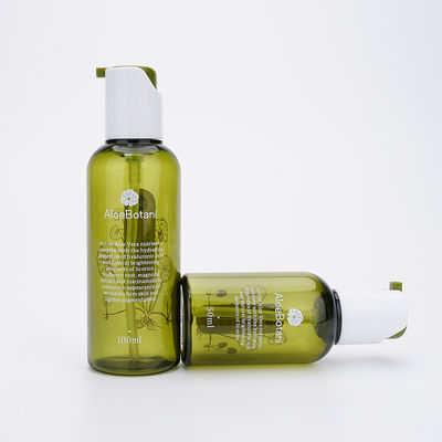 薄緑のプラスチック ローションのびん50ml PETGの化粧品の瓶およびびんセット