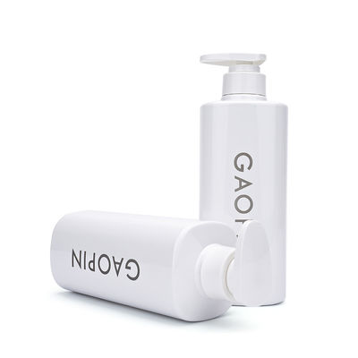 正方形500mlのシャンプーのびん300ml 400ml 600mlのポンプを搭載する空のローションのびん