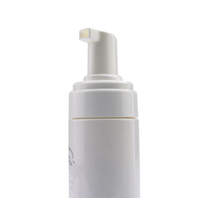 150ml 25mlのプラスチック泡ポンプびん白いシリンダー ペットびん