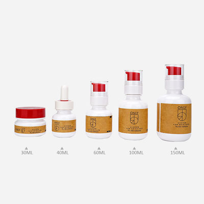 PETG 60ml 100mlのクリームの瓶のサンプルを自由に包む円形150ml 250mlのローションのびん