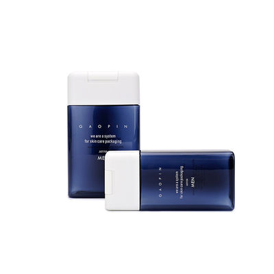 50ml - 250mlポンプ正方形の形のプラスチック シャンプーのびん