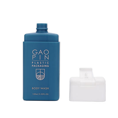 柔らかいタッチの圧搾のカスタマイズされるプラスチック シャンプーのびん20g 100ml色