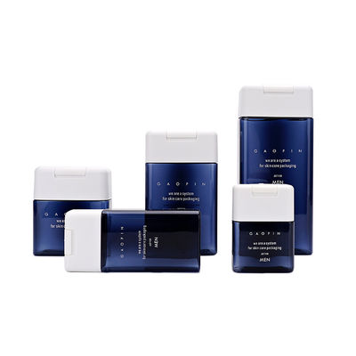 PETGの正方形のボディ洗浄のためのプラスチック シャンプーのびん100ml 50ml 150ml 250ml 370ml