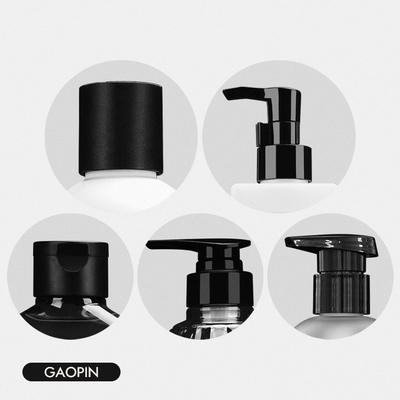 60ml 300ml 350ml 750ml白い注文色の白いHDPEプラスチック ポンプ シャンプーのローションのびん